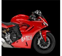 Adesivi Moto BITCH Porta Scooter Motociclo vinile Tuning chitarra COD.M0023