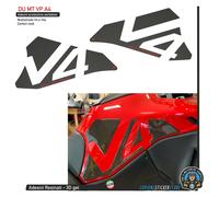 ADESIVI MOTO DUCATI MULTISTRADA V4S PROTEZIONE SERBATOIO CARBON 3D DU MT VP A4