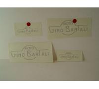 Adesivi moto Gino Bartali stickers