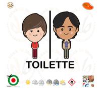 adesivi murale toilette howard raj wall sticker bathroom big bang theory