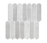 Adesivi murali 3D impermeabili 3D Peel And Stick Blush Pink Tile Adesivo for piastrelle Piastrelle for pareti del bagno for cucina Paraschizzi Pannello autoadesivo for 30x30cm(Gray-10pcs)