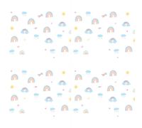 Adesivi murali a forma di stella arcobaleno colorata, con brillantini dorati, perfetti per aggiungere un tocco di lusso alla cameretta delle