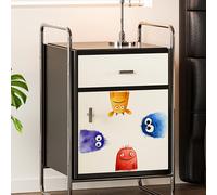 Adesivi murali a tema mostro vivace - per il bagno, decorazioni trendy e . Questi decalcomanie in PVC autoadesive rimovibili per case, , ristoranti, cucine e negozi