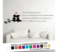 ADESIVI MURALI ADESIVO WALL STICKERS DECORAZIONI PARETE A TE CHE SEI JOVANOTTI