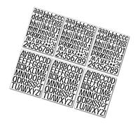 Adesivi Murali Alfabeto Confezione Da 6 Lettere Autoadesive Per Aule E Camerette Dei Bambini