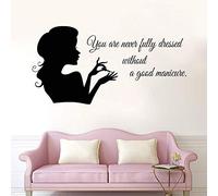 Adesivi murali ciglia moda grandi occhi art decalcomanie da parete per salone di bellezza decalcomanie in vinile rimovibili adesivi per parrucchieri di bellezza 42 * 82 cm