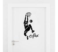 Adesivi Murali Con Decorazione Artistica Con Nome E Numero Personalizzati For Giocatori Di Basket, Adesivi Murali Personalizzati For La Camera Dei Ragazzi, Carta Da Parati In Vinile For La Stanza