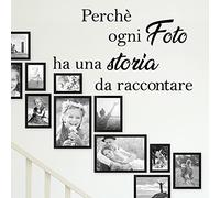 Adesivi Murali Con Testo - Perché Ogni Foto Ha Una Storia Da Raccontare - Per Pareti Fotografiche