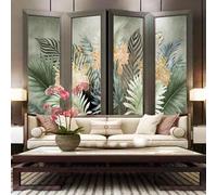 Adesivi Murali Da Parete Grandi 3D Fiori Della Foresta Tropicale Carta Da Parati Fotografica 3D,Murale,Soggiorno,Camera Da Letto,Sfondo Da Soffitto,Decorazione,Dipinto 430x300cm
