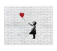 Adesivi murali Decor Photo Sticker 50x40cm Banksy Girl with a Balloon No. H3624M_NS1R