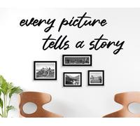 Adesivi murali frasi ogni immagine racconta una storia wall sticker da parete