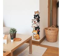 Adesivi Murali Gatto PVC per Camera da Asilo per decorazione su Superfici Lisc