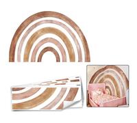 Adesivi murali grandi marroni 30 x 90 cm buccia pretagliata e decalcomanie per c