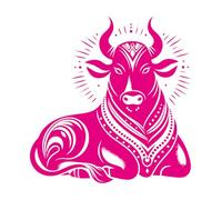 Adesivi murali in carta da parati festival indù maha shivratri con lord shiva toro indiano nandi cavalcata di lord shiva maha shivratri 67.2x69.1cm Decorazione negozio Rosa Rossa