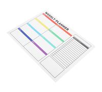 Adesivi Murali Per Lavagna Bianca Pianificatore Di Calendario Con Gomma Secco