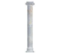 Adesivi Murali PVC Impermeabile 3D Colonna Romana Design Facile da Applicare