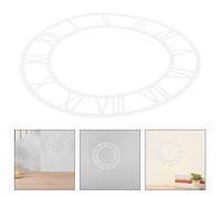 Adesivi Murali Specchio Decalcomanie Quadrante Dell'orologio Da Parete Fai