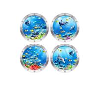Adesivi murali Underwater Beauty at Your Fingertips 3D Underwater World