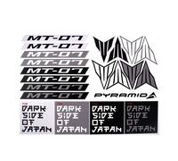 Adesivi Neri Yamaha MT-07 2014-2023