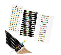 Adesivi Note per Ukulele e Chitarra, 3 Pezzi, Carta