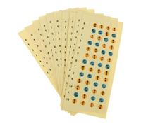 Adesivi Note Ukulele 20 Pezzi Carta Sottile per Principianti | Guida per Lezioni e Pratica a Casa, Colori Vivaci, Applicazione Rapida Sulle Corde e Tastiera