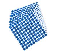 Adesivi numerati - 7 X adesivi per numeri di inventario, etichette, scatole, cassette degli attrezzi, armadietti, interni ed esterni, classificazione: 2,5 cm, adesivi rotondi, da 1 a 100, per