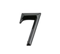 Adesivi Numeri Civici Autoadesivi 2/3/4 Pollici, Numero Porta Moderno In ABS, Cartello Indirizzo Casella Postale Nero, Per Stanza, Ufficio, Appartamento, Hotel, Caffè, Giardino(7,3In)