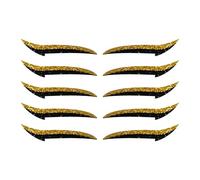 Adesivi Occhi Effetto Eyeliner - Toppe Trucco Ombretti - Strisce Adesive Eyeliner Effetto Prolungato 10 Pezzi Per Ragazze Serata Danza Viaggio Mamme Palcoscenico