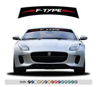 Adesivi parabrezza Performance compatibile con Jaguar F-Type