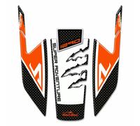 ADESIVI PARAFANGO MOTO 3D RESINATI COMPATIBILE CON KTM 1290 SUPER ADV-R 2018