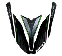 ADESIVI PARAFANGO MOTO 3D RESINATI COMPATIBILI CON KAWASAKI VERSYS 650 2017-2020