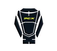 Adesivi Paraserbatoio Moto Moto 3D In Fibra Di Carbonio Faring Adesivo Tankpad Decorazione Protezione Decalcomanie Per PCX160 PCX125 2021 2022 Accessori