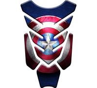 ADESIVI PARASERBATOIO TANKPAD RESINATO EFFETTO 3D - ADESIVI-STICKER 3D compatibile Tank Pad 3D ,Captain America v1,