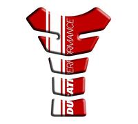 ADESIVI PARASERBATOIO TANKPAD RESINATO EFFETTO 3D - ADESIVI-STICKER 3D DUCATI PERFORMANCE Tank Pad