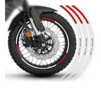ADESIVI PER 2 CERCHIONI COMPATIBILE CON BENELLI TRK 702 X FM-CI-011 (Pearl White)