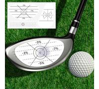 Adesivi per allenamento golf, 50 pezzi, per mazze da golf per rilevare palla e perdita di distanza con non residui per un'efficace analisi dello swing