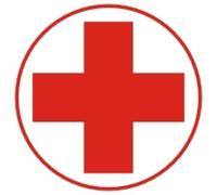 adesivi per ambulanze- Croce rossa cm. 21x21 Standard rifrangente