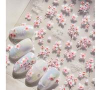 Adesivi per arte di unghie con decorazioni di ali di farfalla eleganti - Autoadesivi, senza profumo, per decorare mani e piedi con disegni raffinati, facili da applicare, perfetti per unghie fai-da-te