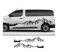 Adesivi per auto da montagna, camper, furgone camper, per Peugeot, per Fiat Scudo, per Citroen, per Jumpy, decalcomanie grafiche, accessori per tuning auto