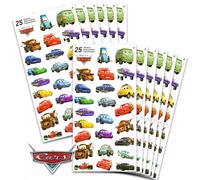 Adesivi per auto Disney per bambini per bambini che set di adulti ~ Bundle Include 300 adesivi per auto Disney su fogli di favore a 12 feste (Disney