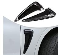 Adesivi per auto in fibra di carbonio, con logo xDrive, da applicare su bocchette laterali, griglie ‘a squalo’, 3D