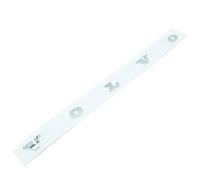 Adesivi per Auto per Volvo C70 S70 S80 S90 V50 V60 V70 V90 XC40 XC60 XC70 XC90, Adatti per la Decorazione Interna ed Esterna Dell'Auto, Adesivi Autoadesivi con Lettere 3D,1 silver