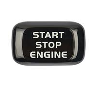 Adesivi Per Auto Start Stop Interruttori Pulsante Motore Pulsante Start Trim Decorazione Parti Compatibile con Volvo Per V40 2013-2019