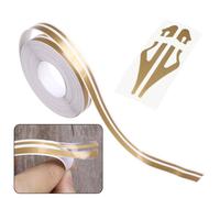 Adesivi per auto vinile nastro a strisce d'oro gesso per look semplificato
