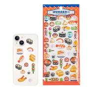 Adesivi per bambini, 3D Puffy, 1 set, adesivo a forma di cartone animato gonfio, confezione di ricompensa, facile da rimuovere, per laptop, custodia del telefono, feste, compleanni, aule