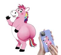 Adesivi Per Bambini - Decorazioni 3D del Posteriore del Cavallo,Adesivi Per Le Feste Di Natale | Per Decorare Bottiglie d'Acqua, Artigianato, Journaling, Uso in Classe e nella Scuola