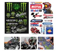 Adesivi per bicicletta, due tipi, adesivo per moto, bagagli, chitarre, ecc. Bello e bello da vedere