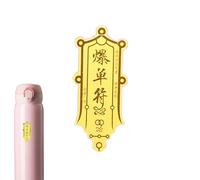 Adesivi per Capodanno cinese, adesivi portafortuna in lamina d'oro per l'anno del serpente, decalcomanie decorative per telefono e laptop con design vivace, vacanze divertenti per ragazze, donne