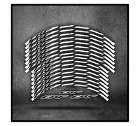 Adesivi Per Cerchi E Mozzi Moto CRF Adesivi Riflettenti Per CRF300 CRF250 CRF400 CRF450 CEF125F 18/21 Pollici(White)