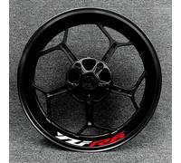 Adesivi Per Cerchi Interni Ed Esterni Per Motociclette, Strisce Riflettenti Per, Decalcomanie Impermeabili, Parti Per Yamaha YZF R6 Pezzi di ricambio(Style 1)